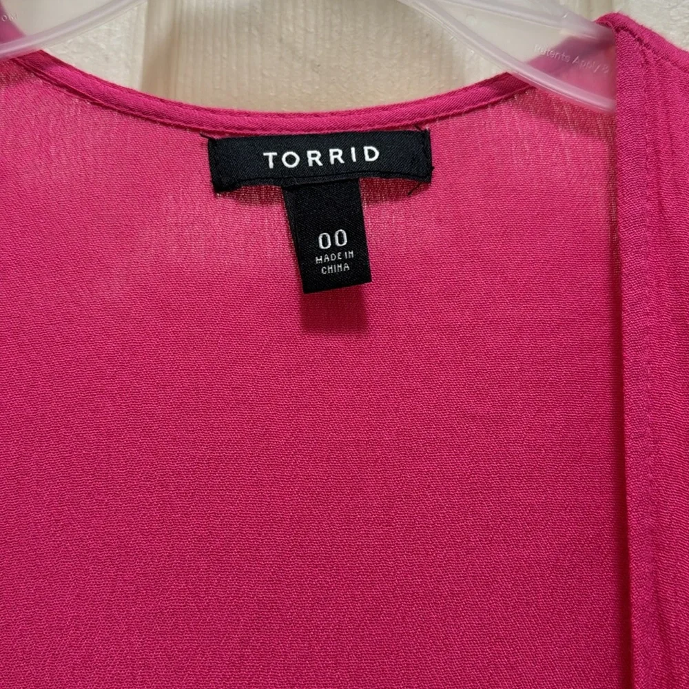 Light Torrid Ruffle Cardigan - Picture 2 of 3